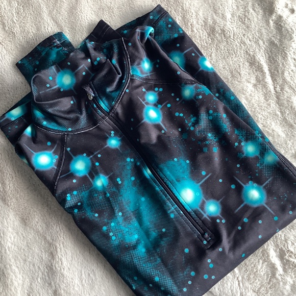 REEBOK QUARTER ZIP HIGH NECK LONG SLEEVES ADJUSTED ATHLETIC TOP SIZE XXL - Picture 6 of 7